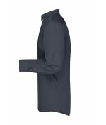 Herren Men's Business Shirt Long-Sleeved Carbon 8389