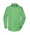 Men Men's Business Shirt Long-Sleeved Lime-green 8389