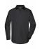 Herren Men's Business Shirt Long-Sleeved Black 8389