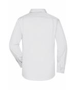 Herren Men's Business Shirt Long-Sleeved White 8389