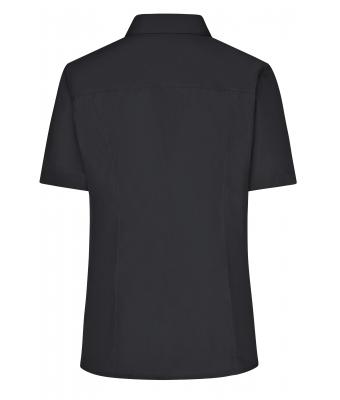 Ladies Ladies' Business Shirt Short-Sleeved Black 8390