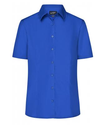 Damen Ladies' Business Shirt Short-Sleeved Royal 8390