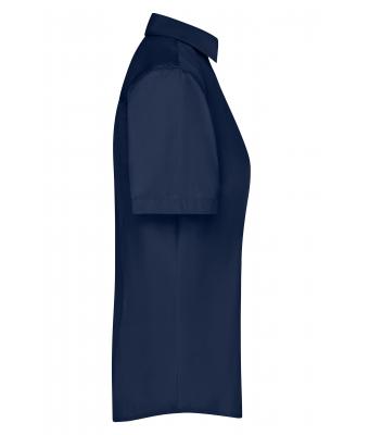 Ladies Ladies' Business Shirt Short-Sleeved Navy 8390