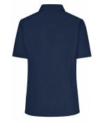 Ladies Ladies' Business Shirt Short-Sleeved Navy 8390