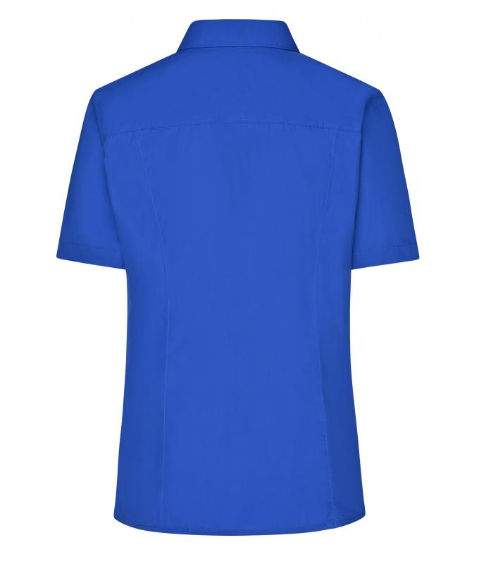 Ladies Ladies' Business Shirt Short-Sleeved Royal 8390