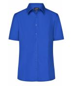 Ladies Ladies' Business Shirt Short-Sleeved Royal 8390