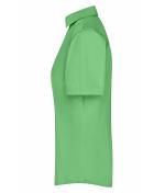 Ladies Ladies' Business Shirt Short-Sleeved Lime-green 8390