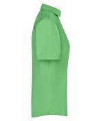 Ladies Ladies' Business Shirt Short-Sleeved Lime-green 8390