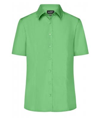 Ladies Ladies' Business Shirt Short-Sleeved Lime-green 8390