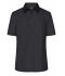 Ladies Ladies' Business Shirt Short-Sleeved Black 8390