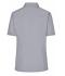 Ladies Ladies' Business Shirt Short-Sleeved Steel 8390
