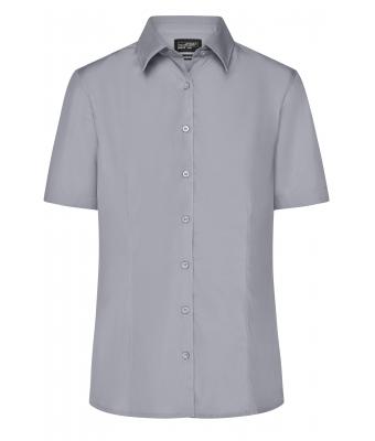 Ladies Ladies' Business Shirt Short-Sleeved Steel 8390