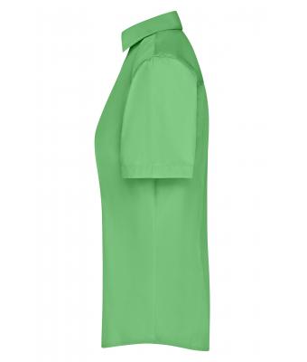 Damen Ladies' Business Shirt Short-Sleeved Lime-green 8390