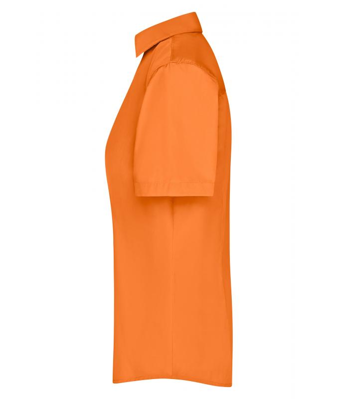 Ladies Ladies' Business Shirt Short-Sleeved Orange 8390