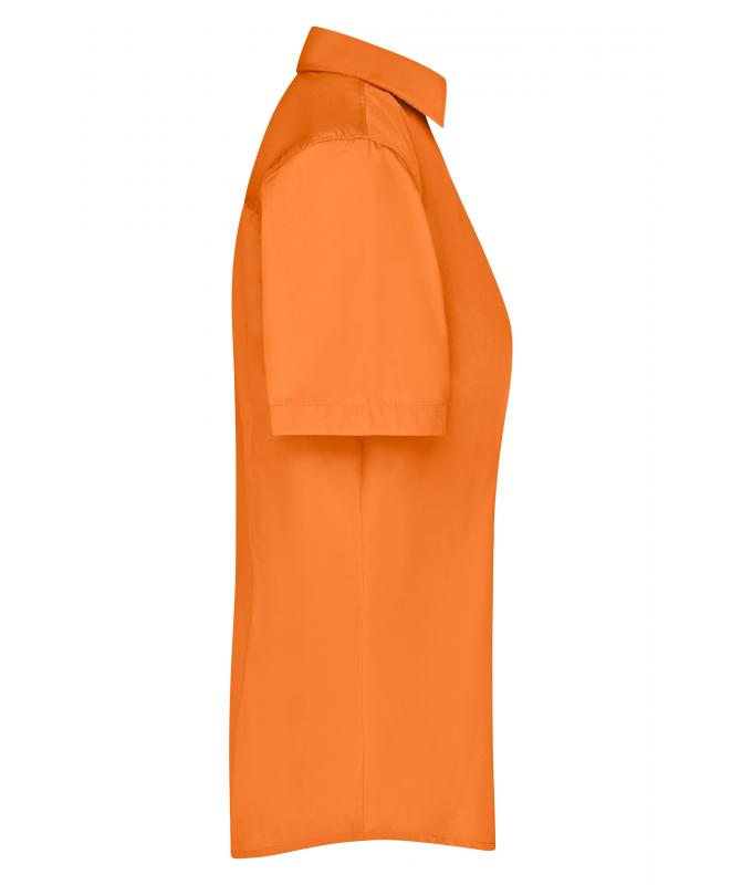 Ladies Ladies' Business Shirt Short-Sleeved Orange 8390
