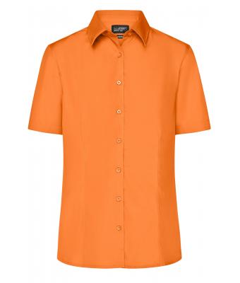 Ladies Ladies' Business Shirt Short-Sleeved Orange 8390