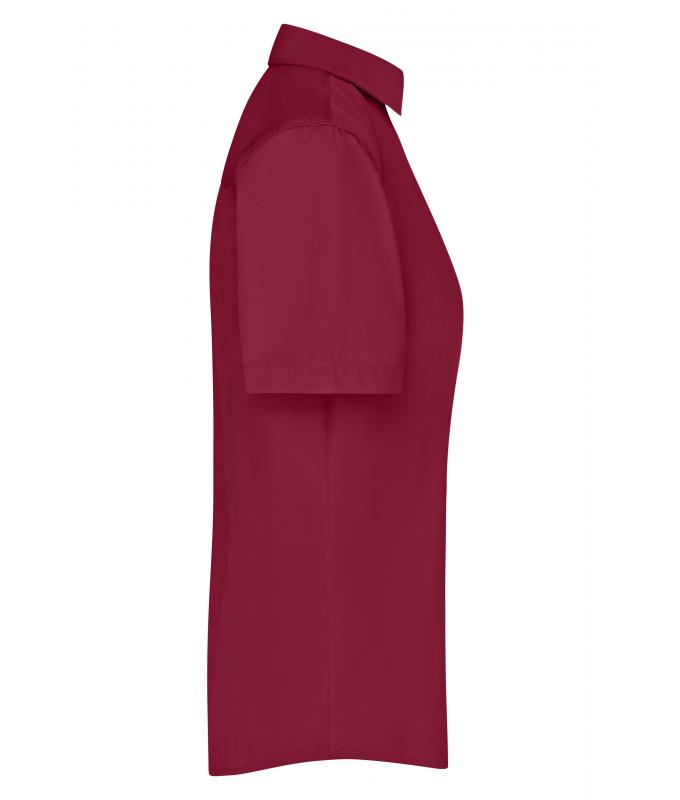 Ladies Ladies' Business Shirt Short-Sleeved Wine 8390