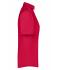 Damen Ladies' Business Shirt Short-Sleeved Red 8390