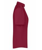Damen Ladies' Business Shirt Short-Sleeved Wine 8390