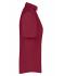 Damen Ladies' Business Shirt Short-Sleeved Wine 8390