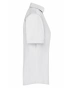 Damen Ladies' Business Shirt Short-Sleeved White 8390