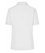 Ladies Ladies' Business Shirt Short-Sleeved White 8390