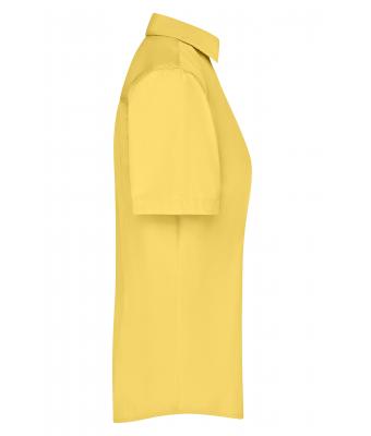 Ladies Ladies' Business Shirt Short-Sleeved Yellow 8390