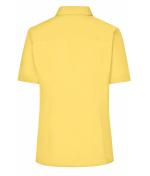 Ladies Ladies' Business Shirt Short-Sleeved Yellow 8390