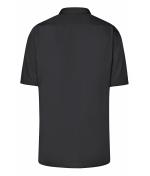 Men Men's Business Shirt Short-Sleeved Black 8391