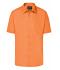 Men Men's Business Shirt Short-Sleeved Orange 8391