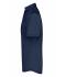 Herren Men's Business Shirt Short-Sleeved Navy 8391