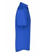Men Men's Business Shirt Short-Sleeved Royal 8391