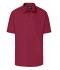 Men Men's Business Shirt Short-Sleeved Wine 8391