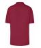 Men Men's Business Shirt Short-Sleeved Wine 8391