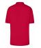 Herren Men's Business Shirt Short-Sleeved Red 8391