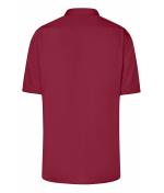 Herren Men's Business Shirt Short-Sleeved Wine 8391