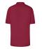 Herren Men's Business Shirt Short-Sleeved Wine 8391