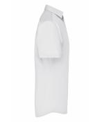 Men Men's Business Shirt Short-Sleeved White 8391