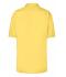 Men Men's Business Shirt Short-Sleeved Yellow 8391