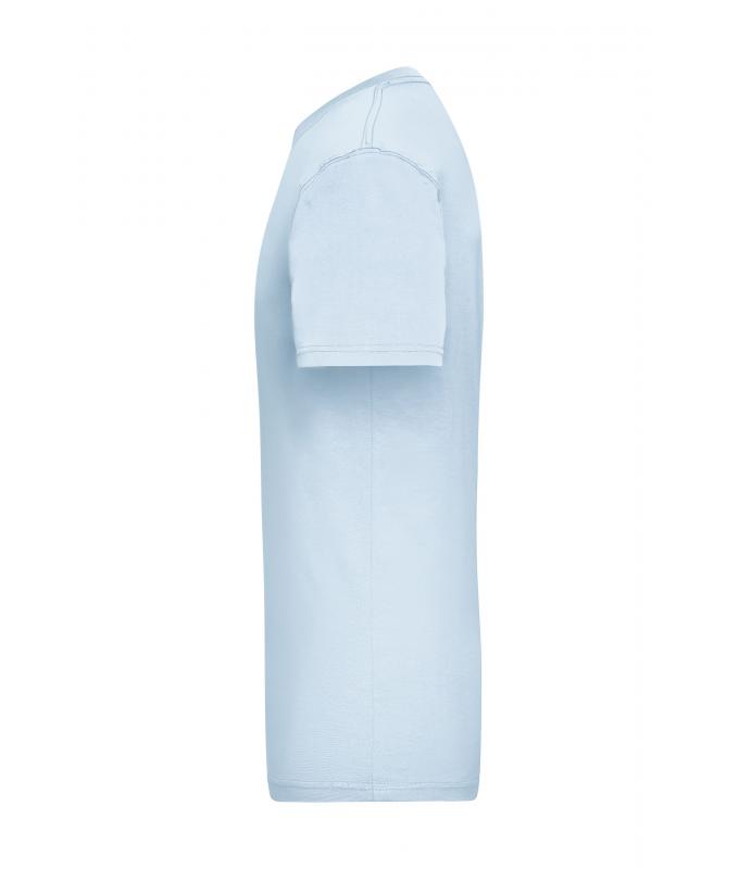 Herren Workwear-T Men Light-blue 7534