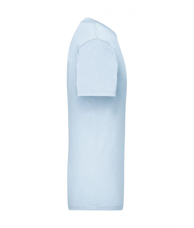 Herren Workwear-T Men Light-blue 7534