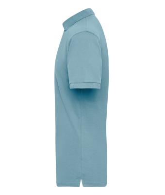 Herren Workwear Polo Men Steel-blue 7535