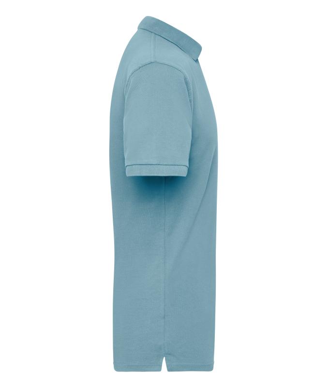 Herren Workwear Polo Men Steel-blue 7535