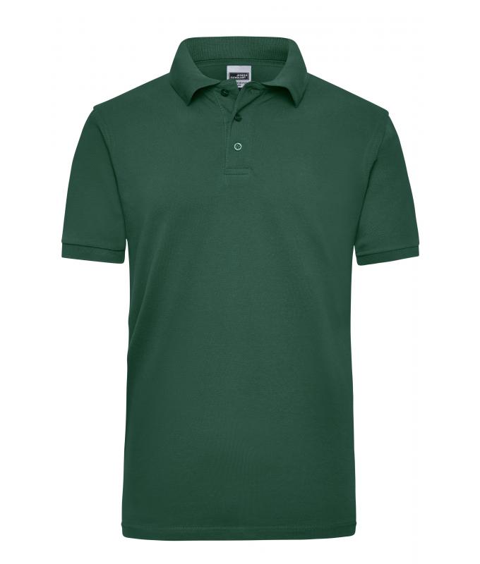 Men Workwear Polo Men Dark-green 7535