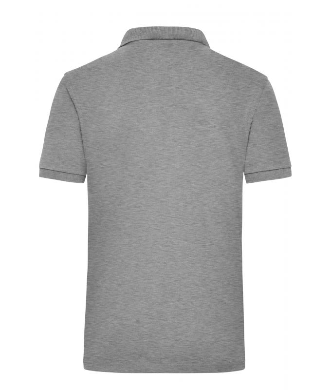Men Workwear Polo Men Grey-heather 7535