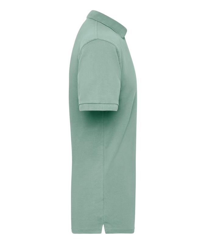 Herren Workwear Polo Men Foggy-green 7535