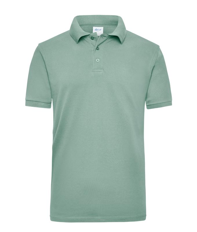Herren Workwear Polo Men Foggy-green 7535