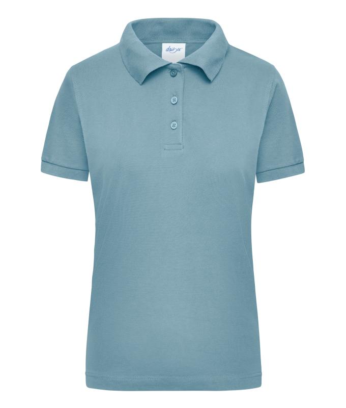 Damen Workwear Polo Women Steel-blue 7537