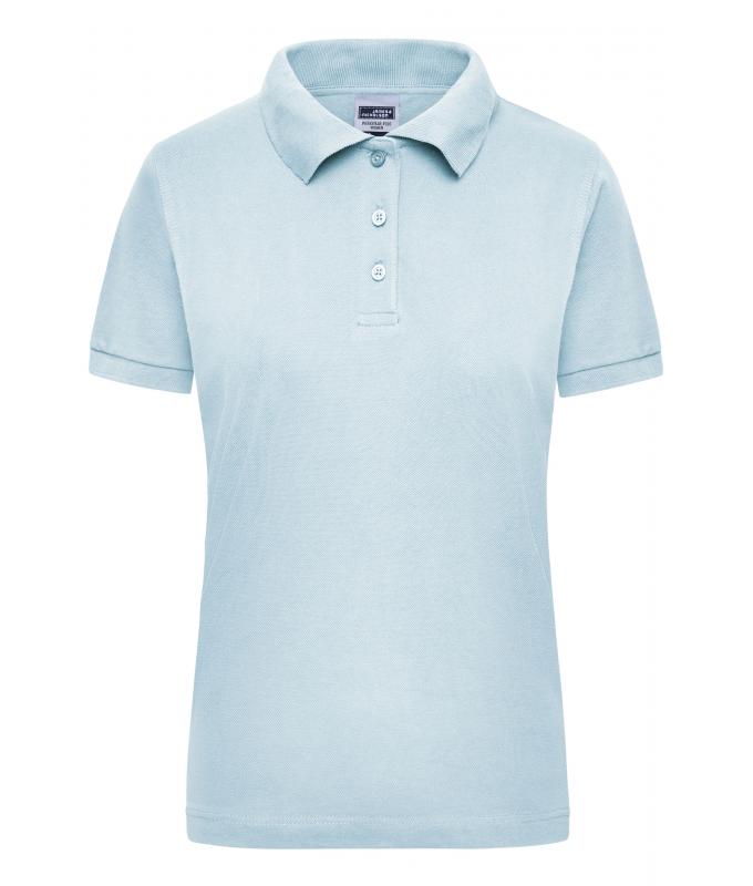 Ladies Workwear Polo Women Light-blue 7537