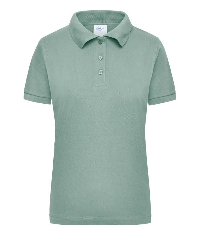 Damen Workwear Polo Women Foggy-green 7537